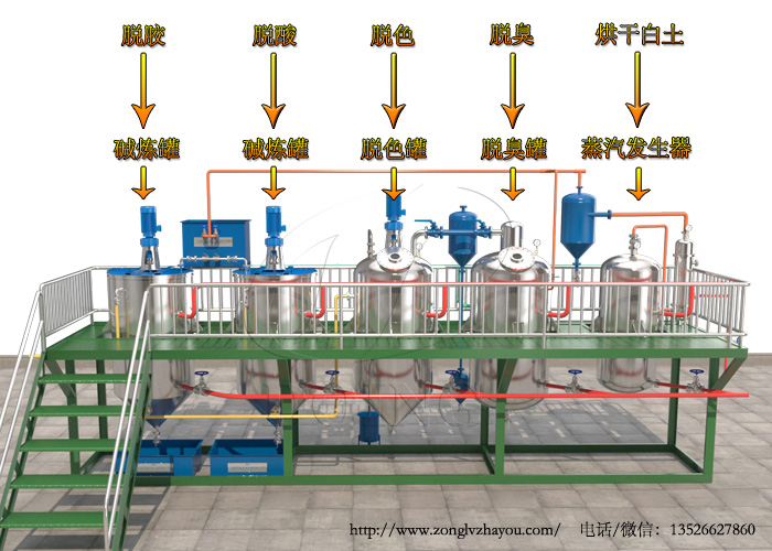 棕榈油精炼设备