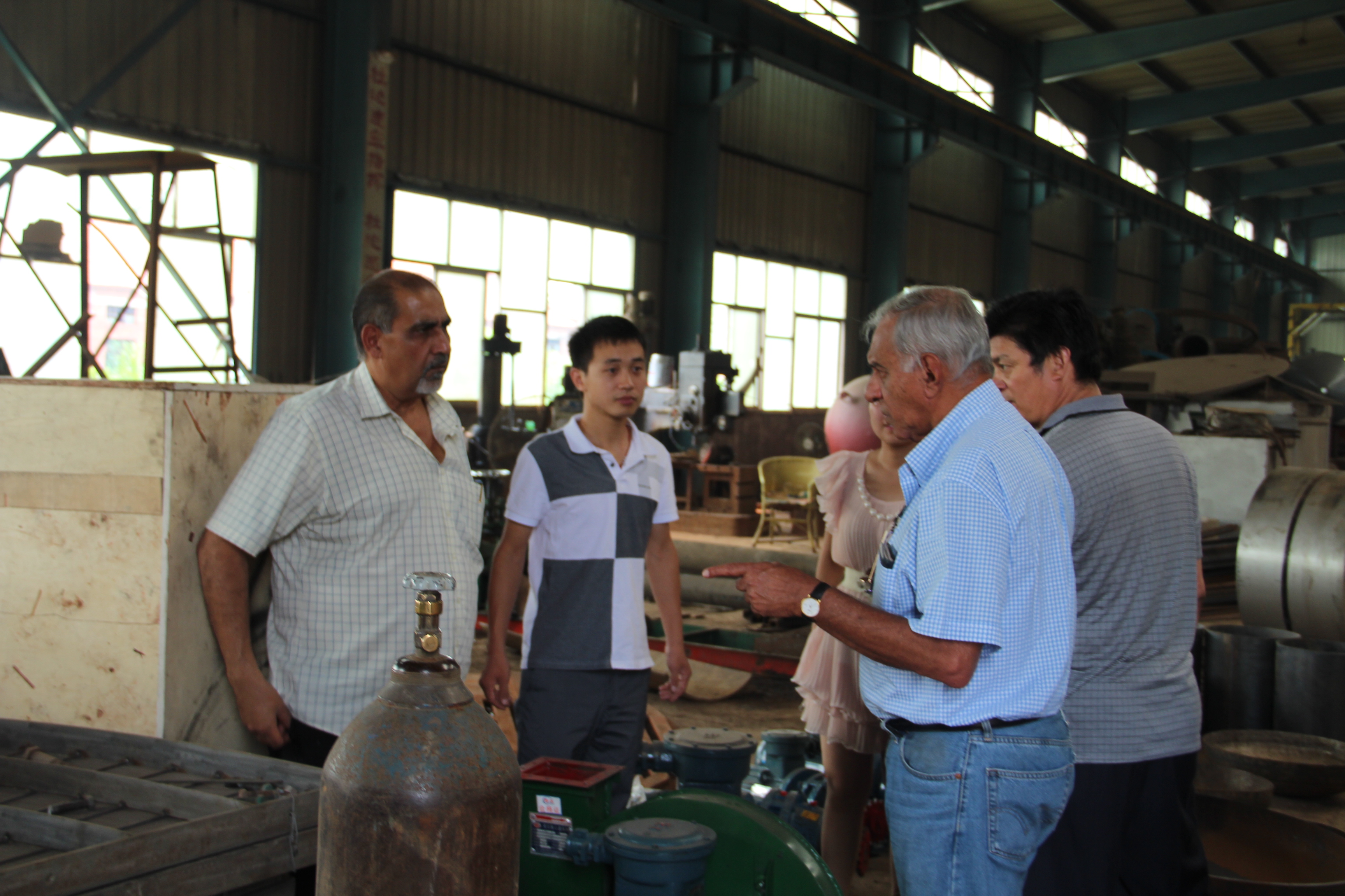 棕榈油精炼设备在刚果客户工厂安装