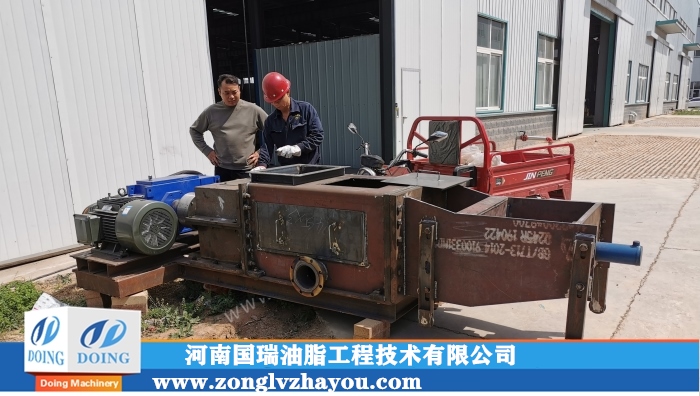 棕榈双螺旋榨油机